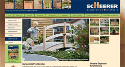 Desktop Screenshot of gartenholz.scheerer.de